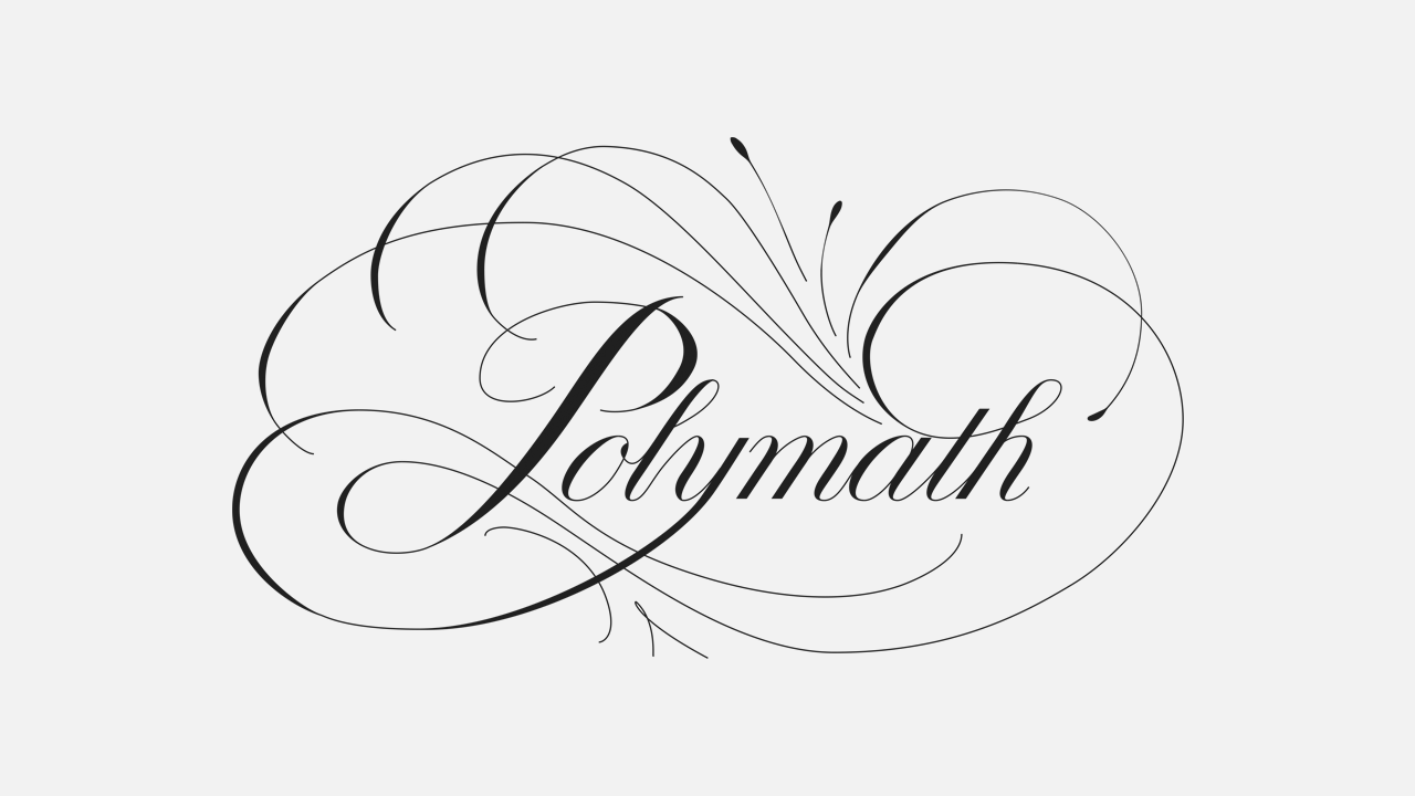 Polymath Lettering